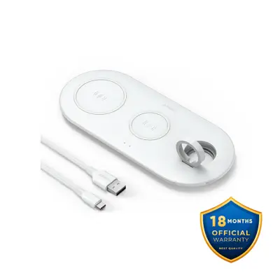 Anker PowerWave 3 In 1 Qi Certified Pad Wireless Charging Station